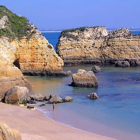 Encantador A 100m Da Lägenhet Carvoeiro (Lagoa)